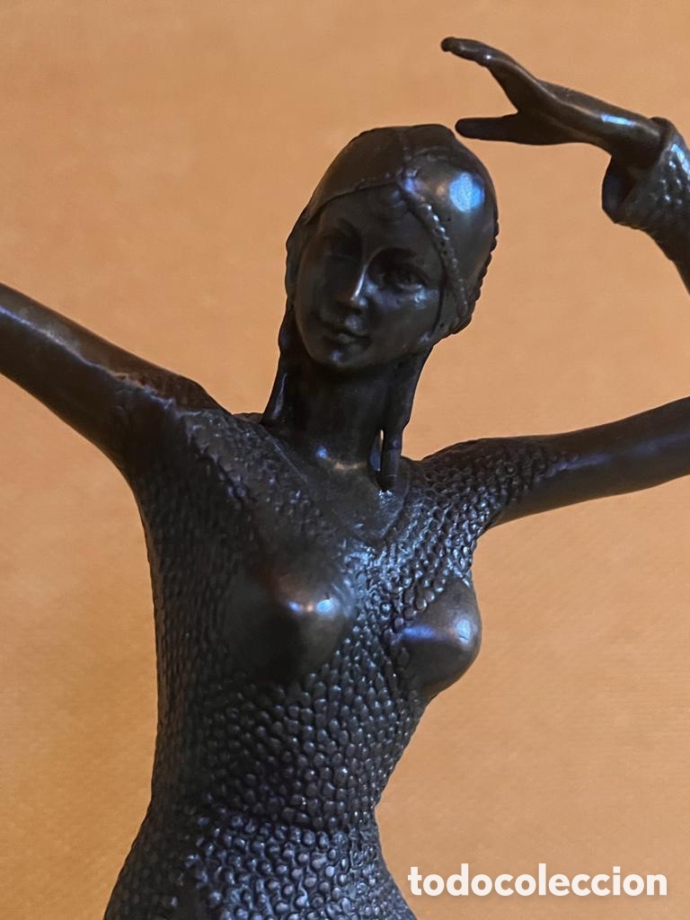 Arte: Figura bronce bailarina - Foto 1