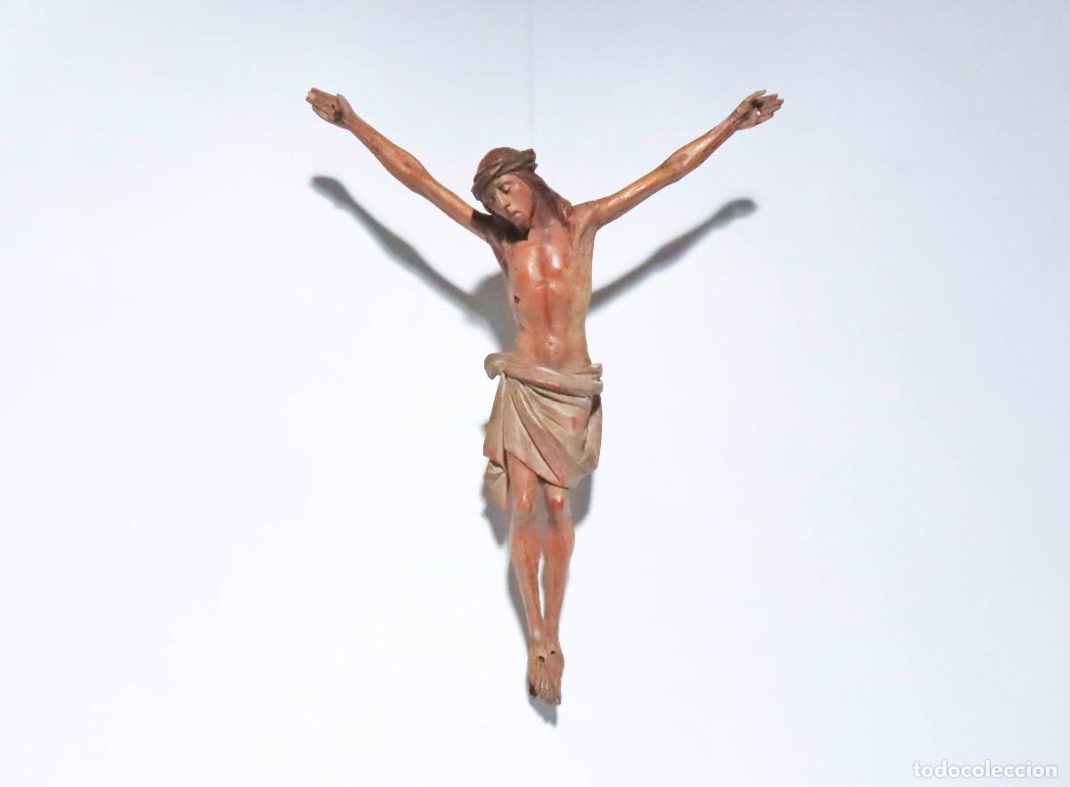 Arte: Antiguo Cristo tallado en madera - Foto 7