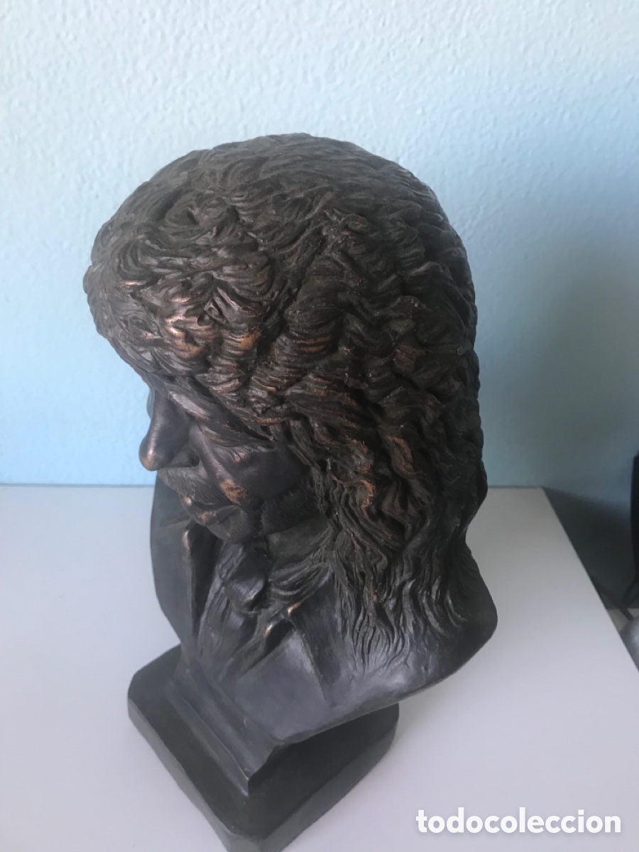 Arte: Busto Camar&oacute;n de la isla en bronce - Foto 3