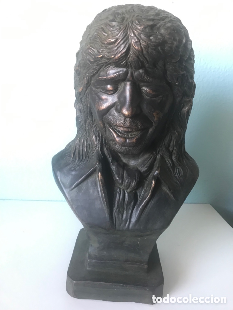 Arte: Busto Camar&oacute;n de la isla en bronce - Foto 6
