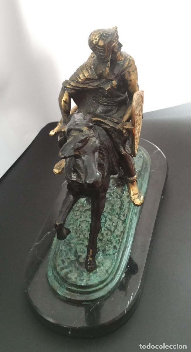 Arte: Guerrero &Aacute;rabe a Caballo Bronce - Foto 5