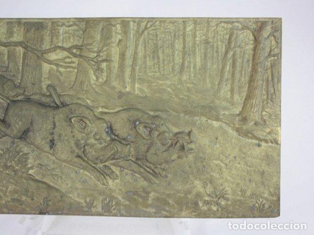 Arte: Cyn&eacute;g&eacute;tique :plaque en bronze - Foto 2