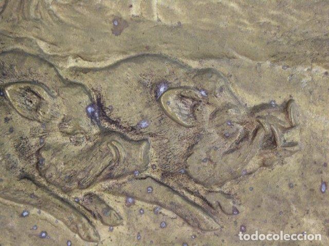 Arte: Cyn&eacute;g&eacute;tique :plaque en bronze - Foto 3