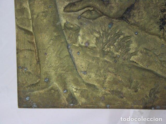 Arte: Cyn&eacute;g&eacute;tique :plaque en bronze - Foto 5