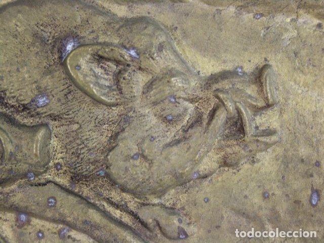 Arte: Cyn&eacute;g&eacute;tique :plaque en bronze - Foto 6