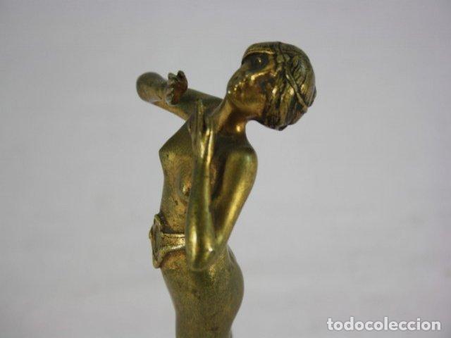 Arte: Bronze art d&eacute;co danseuse 1930 - Foto 2