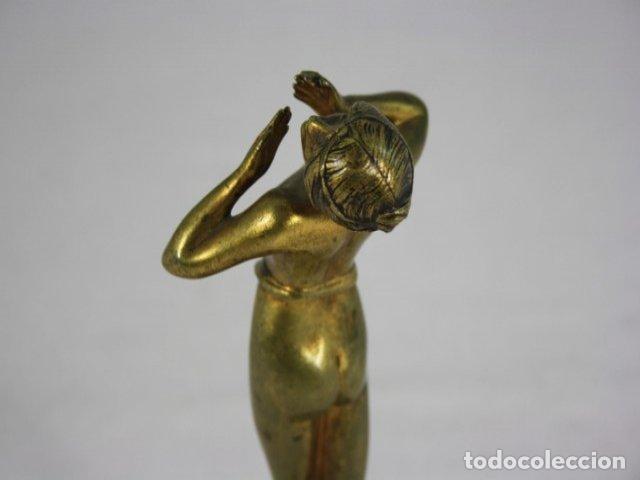 Arte: Bronze art d&eacute;co danseuse 1930 - Foto 4