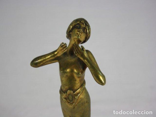 Arte: Bronze art d&eacute;co danseuse 1930 - Foto 7