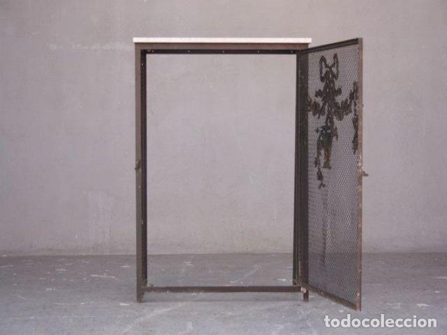Arte: Cache radiateur 1900 d&eacute;cor bronze dor&eacute; - Foto 7