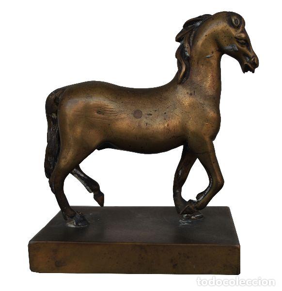 Arte: Cheval en bronze &eacute;poque renaissance - Foto 1