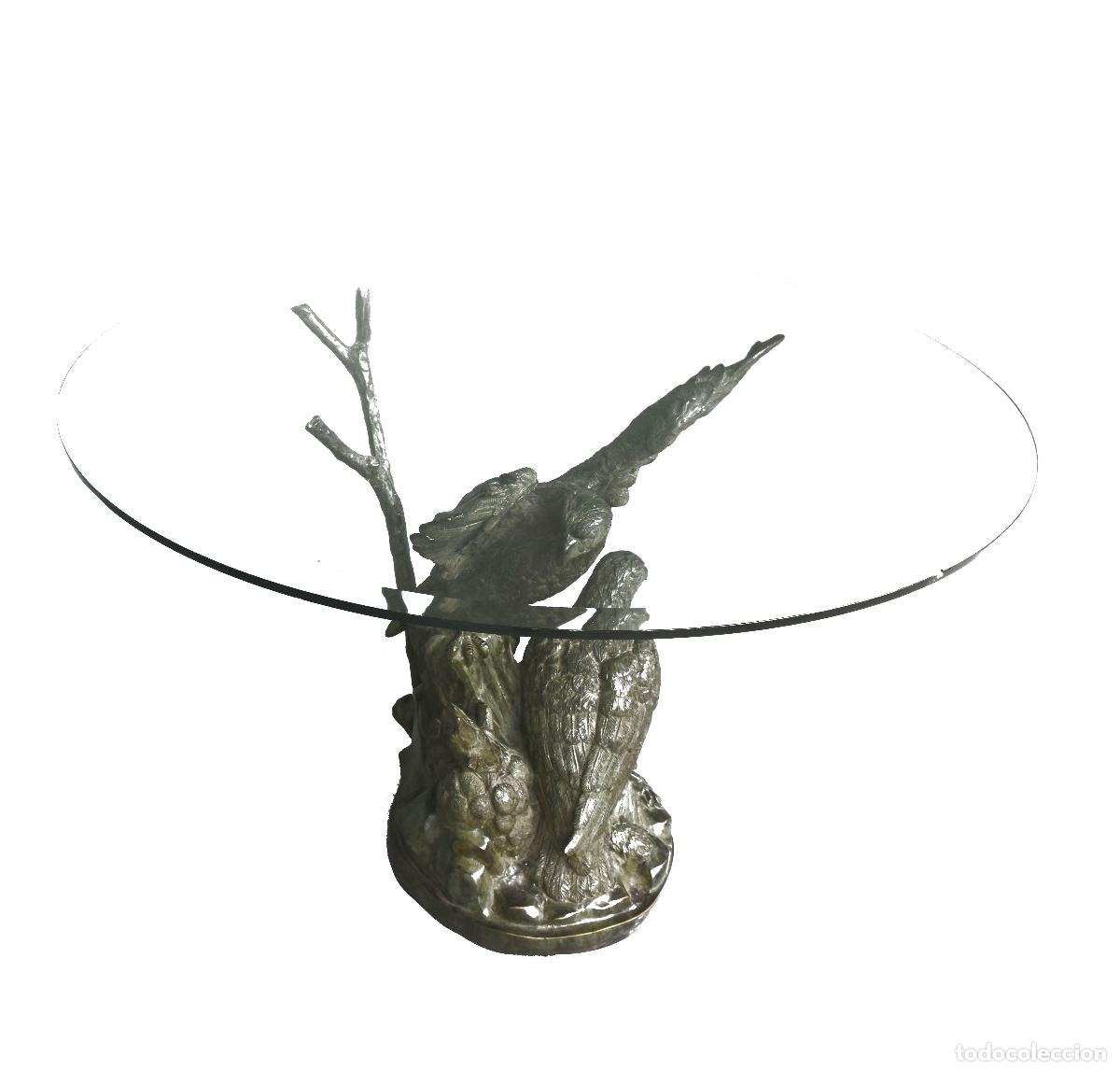 Arte: Table de milieu aux aigles en bronze - Foto 3