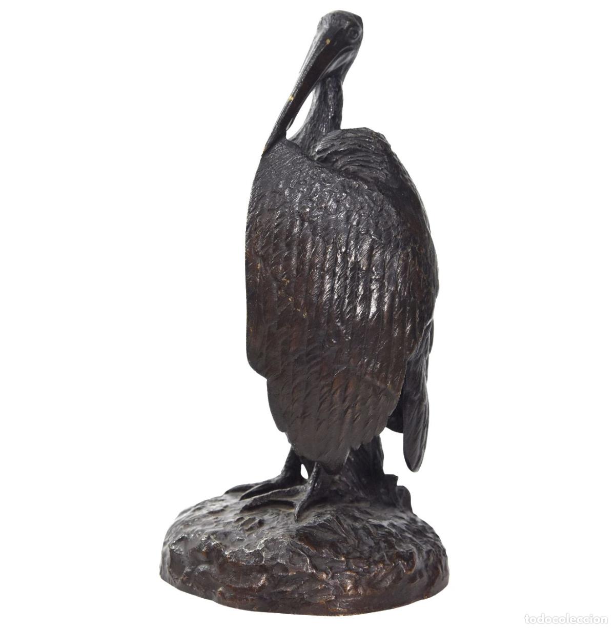 Arte: Marabout en bronze par Fratin - Foto 2