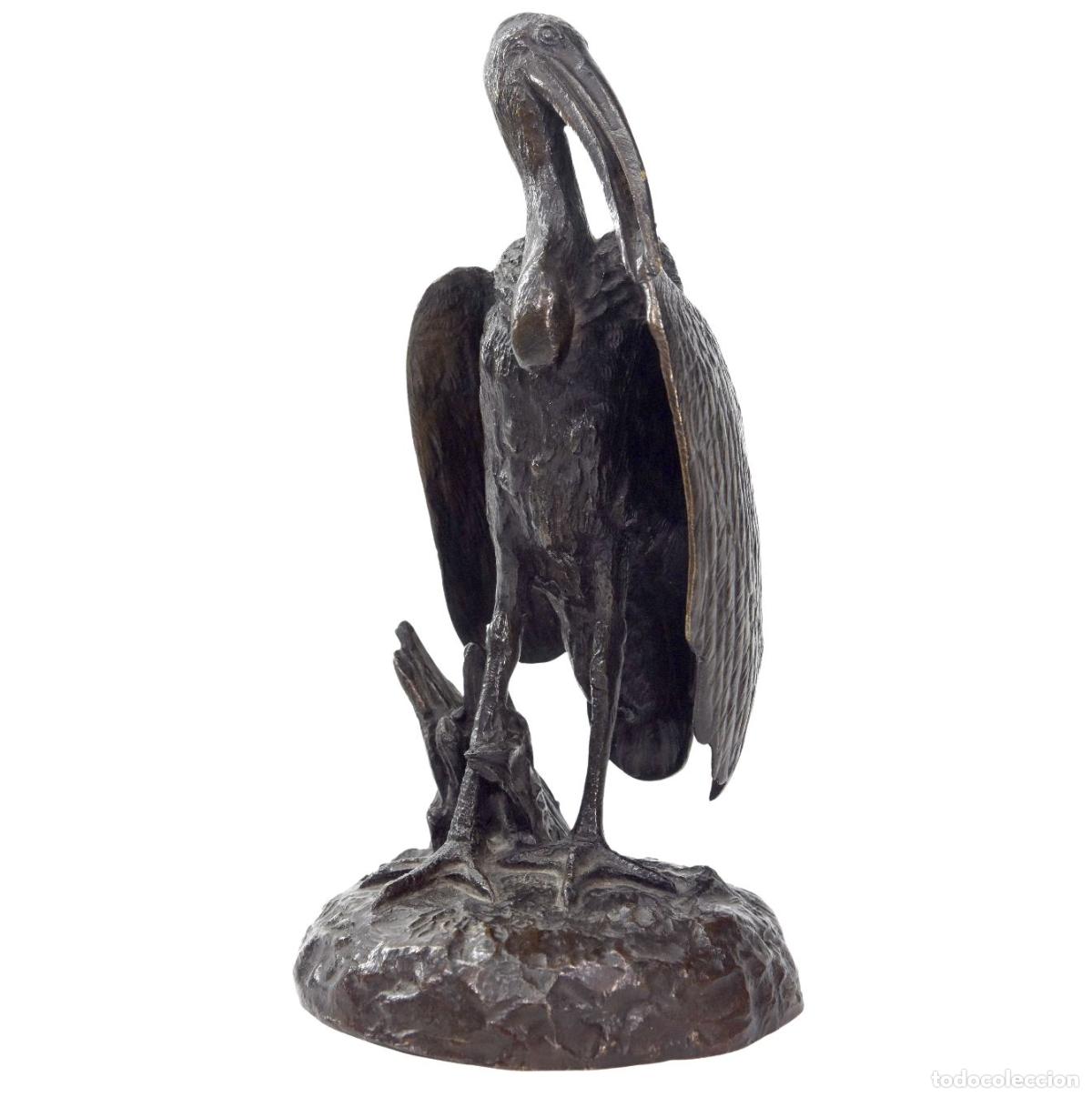 Arte: Marabout en bronze par Fratin - Foto 1