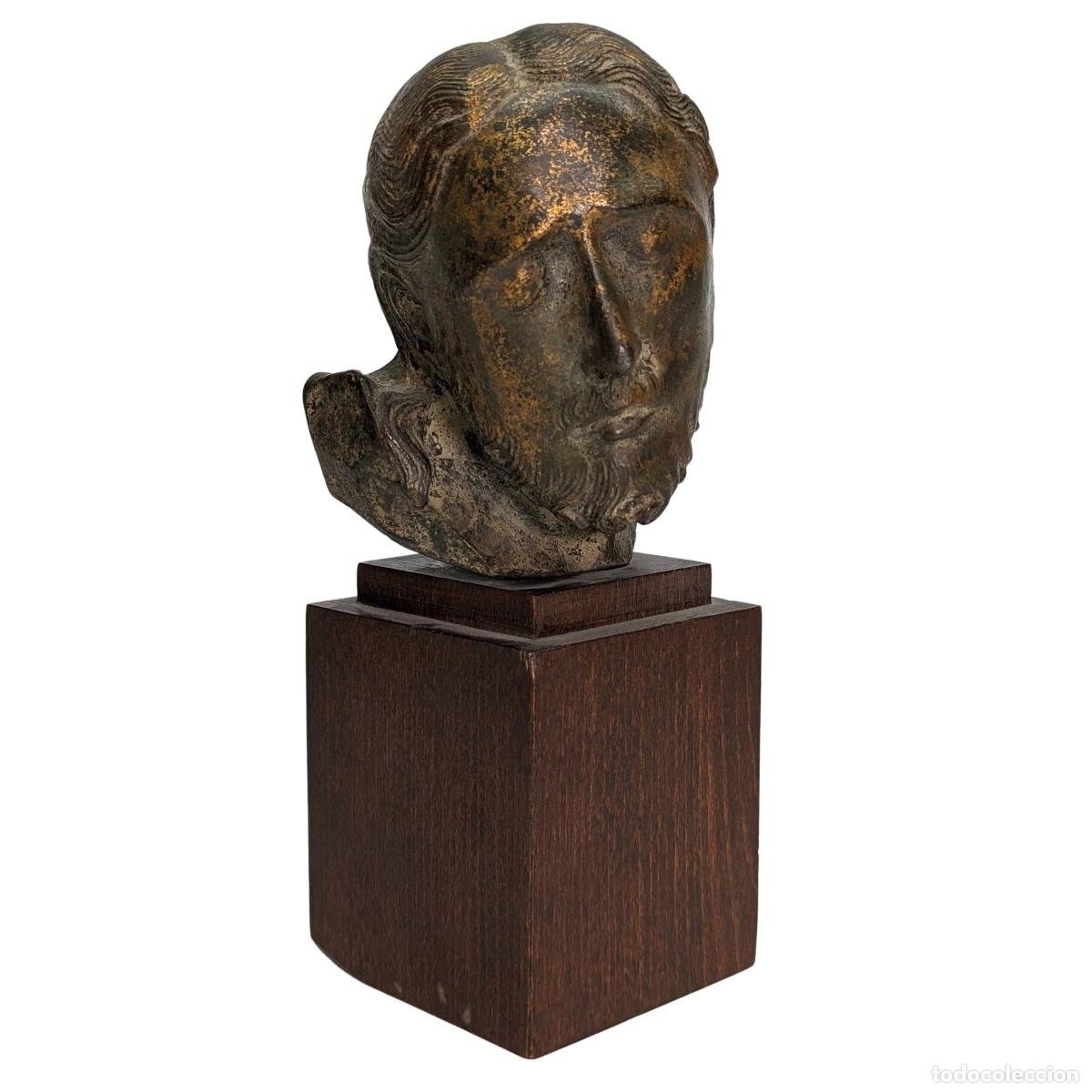 Arte: T&ecirc;te de christ en bronze - Foto 2