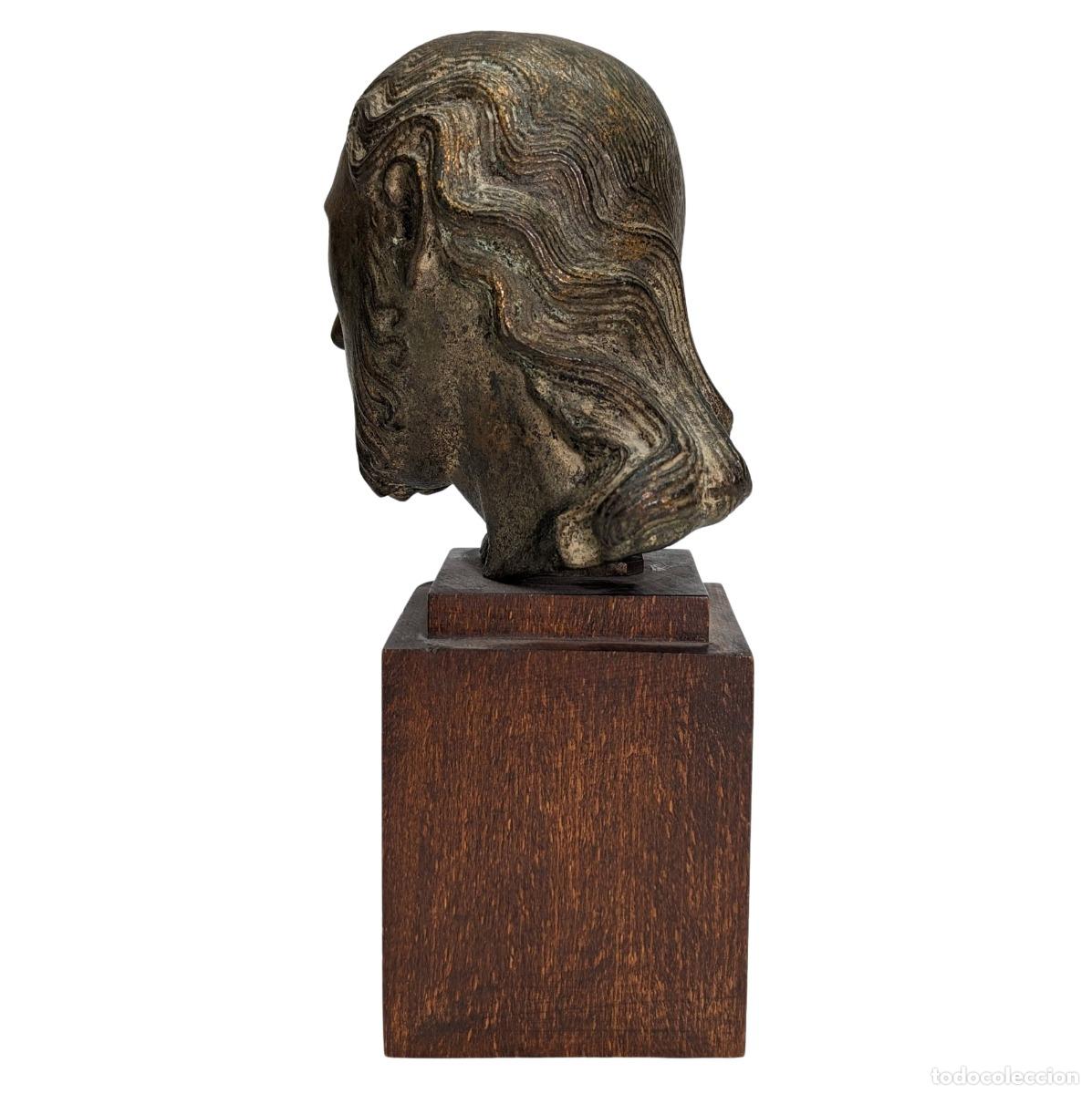 Arte: T&ecirc;te de christ en bronze - Foto 6