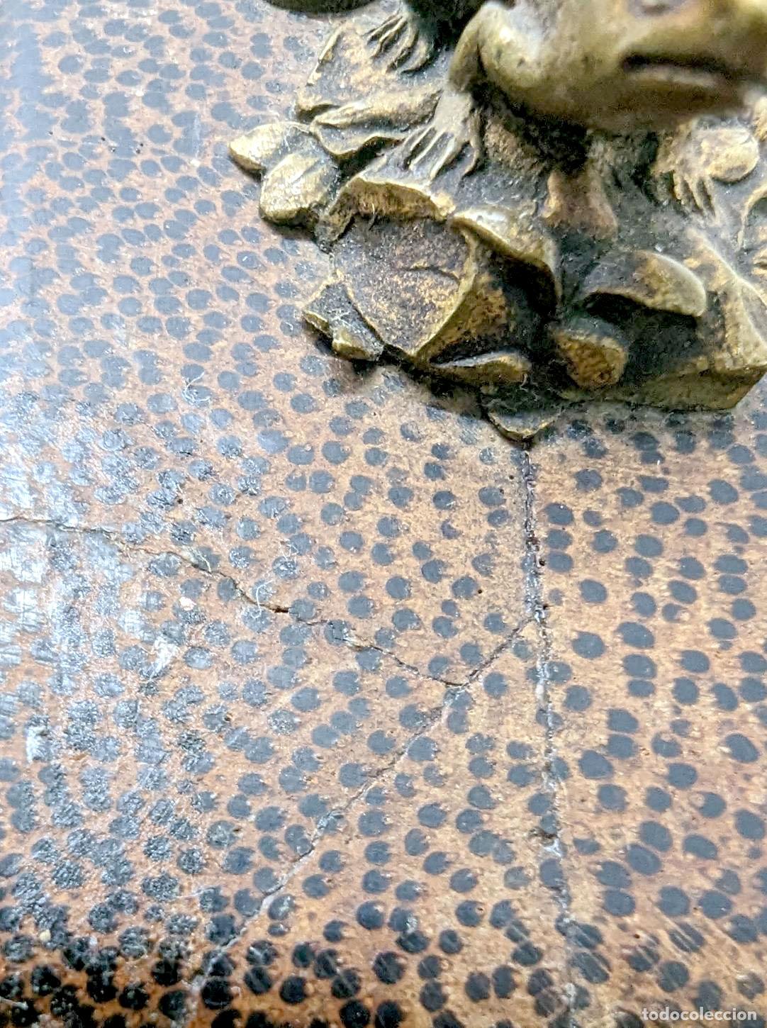 Arte: Pyrog&egrave;ne en bronze &agrave; d&eacute;cor naturaliste - Foto 9