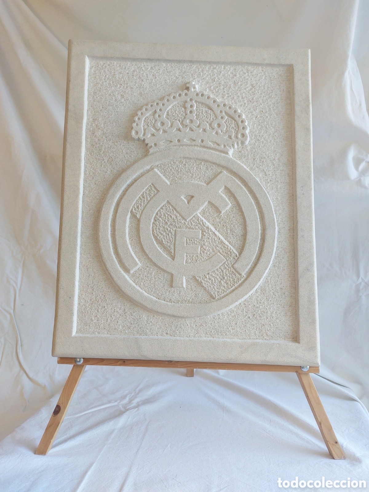 escudo real madrid 5,5 x 4 cm. - Compra venta en todocoleccion