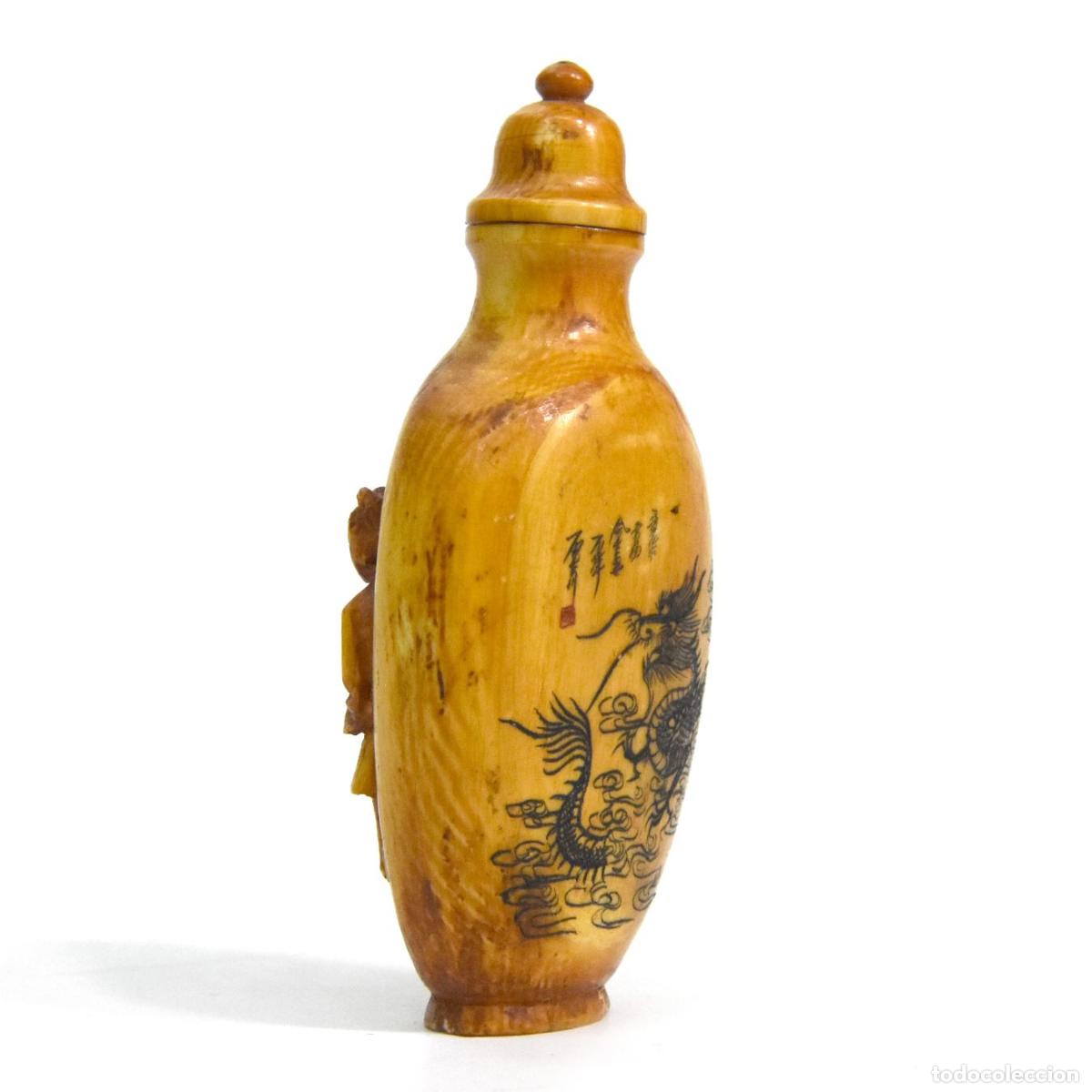 Arte: flacon &agrave; opium en ivoire - Foto 4