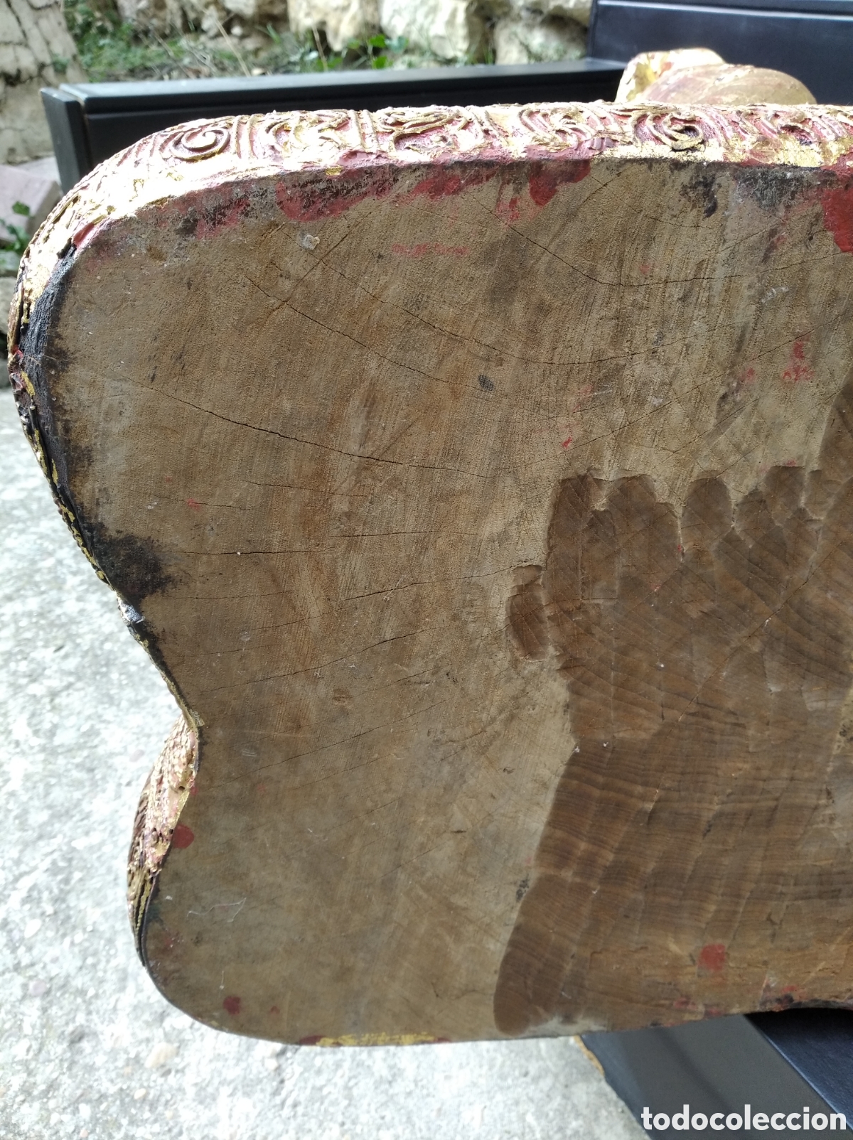 Arte: Talla en madera Budha - Foto 9