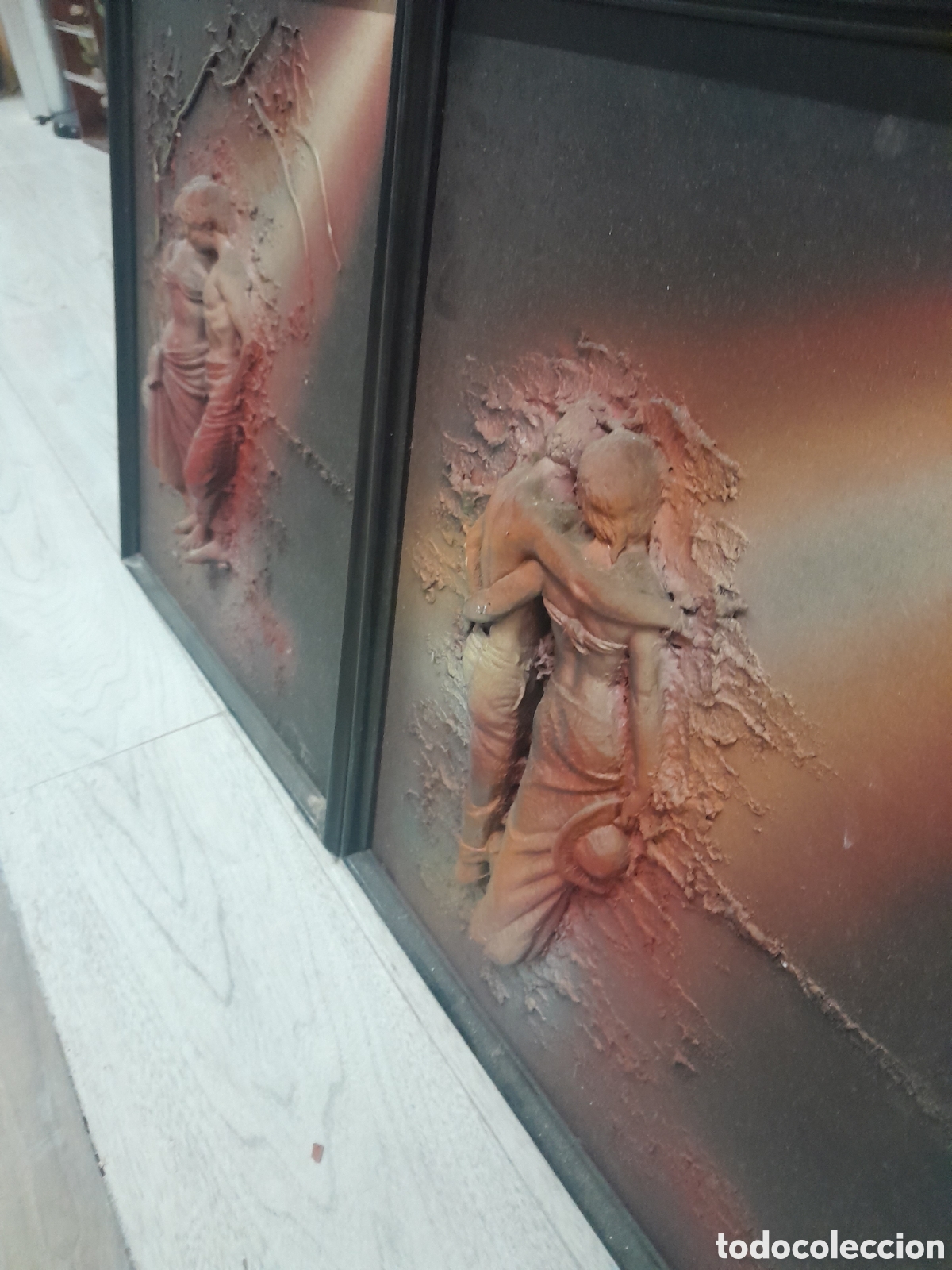 Arte: 2 cuadros con relieve - Foto 4