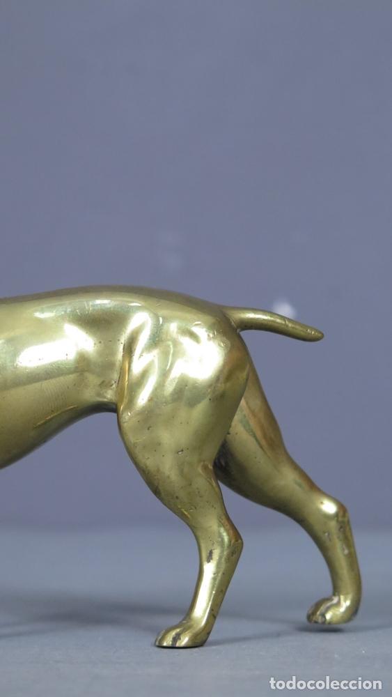 Arte: SETTER. BRONCE. HACIA 1920 - Foto 2