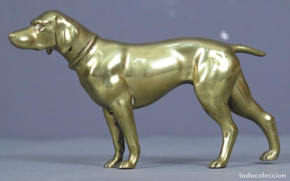 Arte: SETTER. BRONCE. HACIA 1920 - Foto 1
