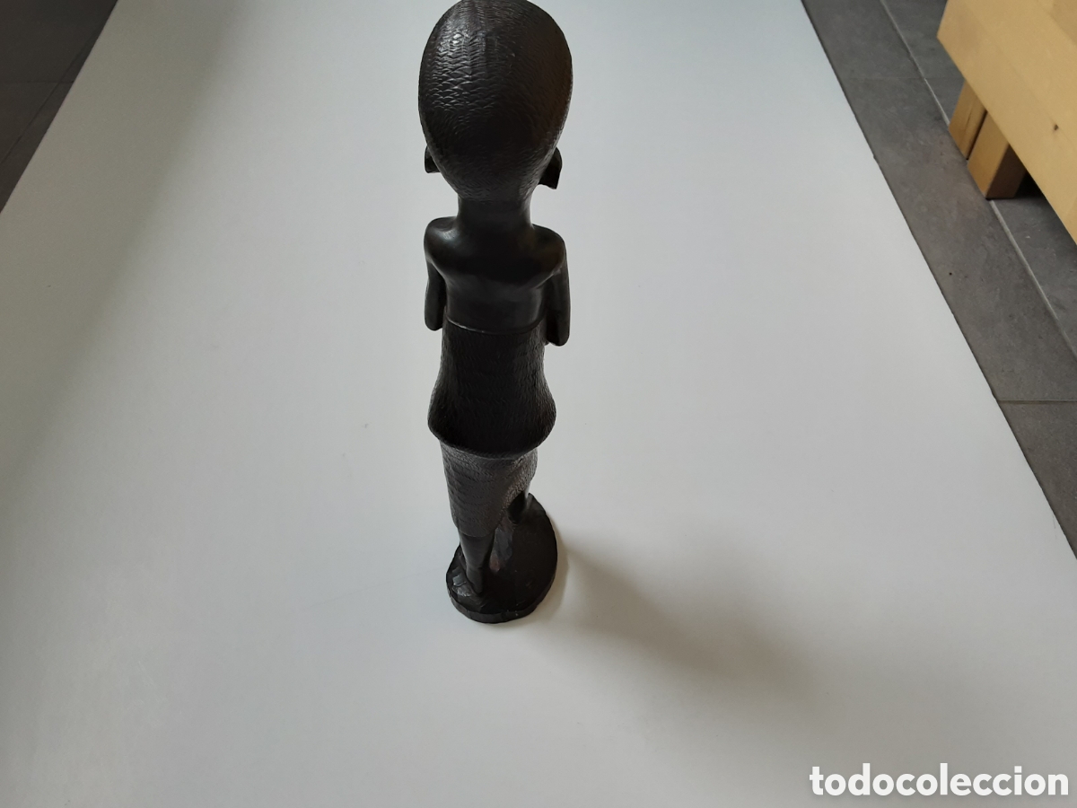 Arte: TALLA AFRICANA DE 30CM - Foto 2