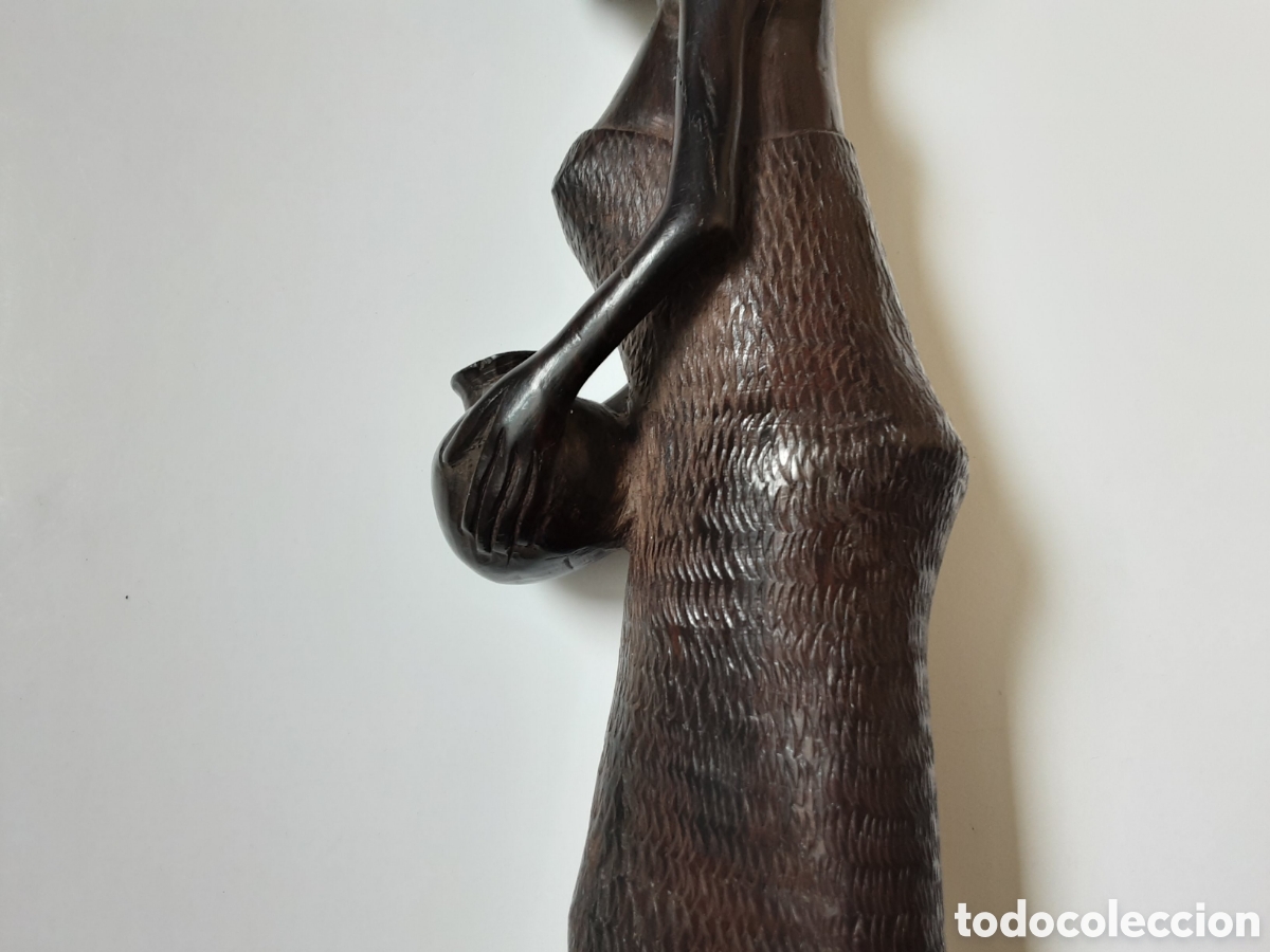 Arte: TALLA AFRICANA DE 30CM - Foto 3