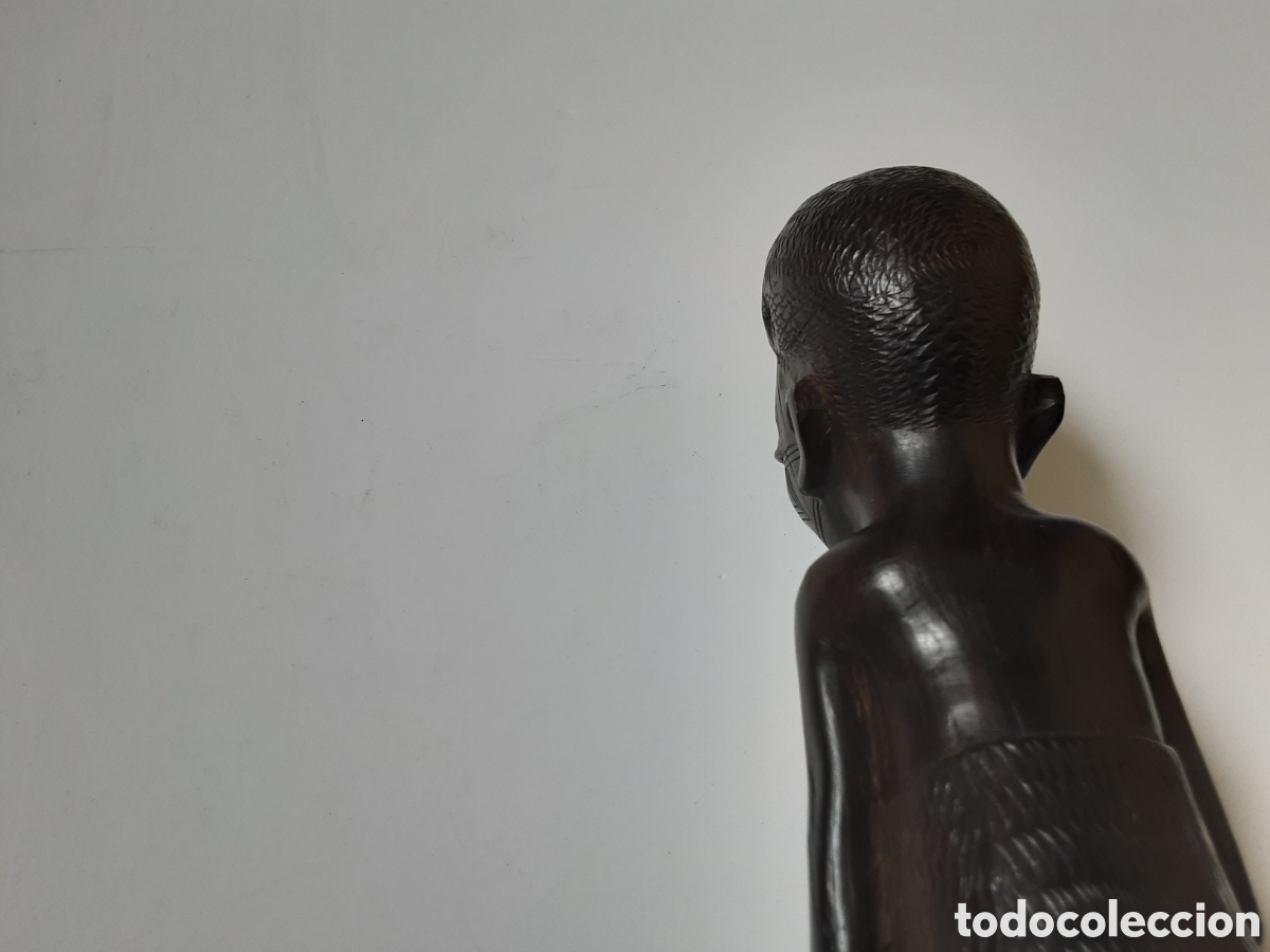 Arte: TALLA AFRICANA DE 30CM - Foto 5