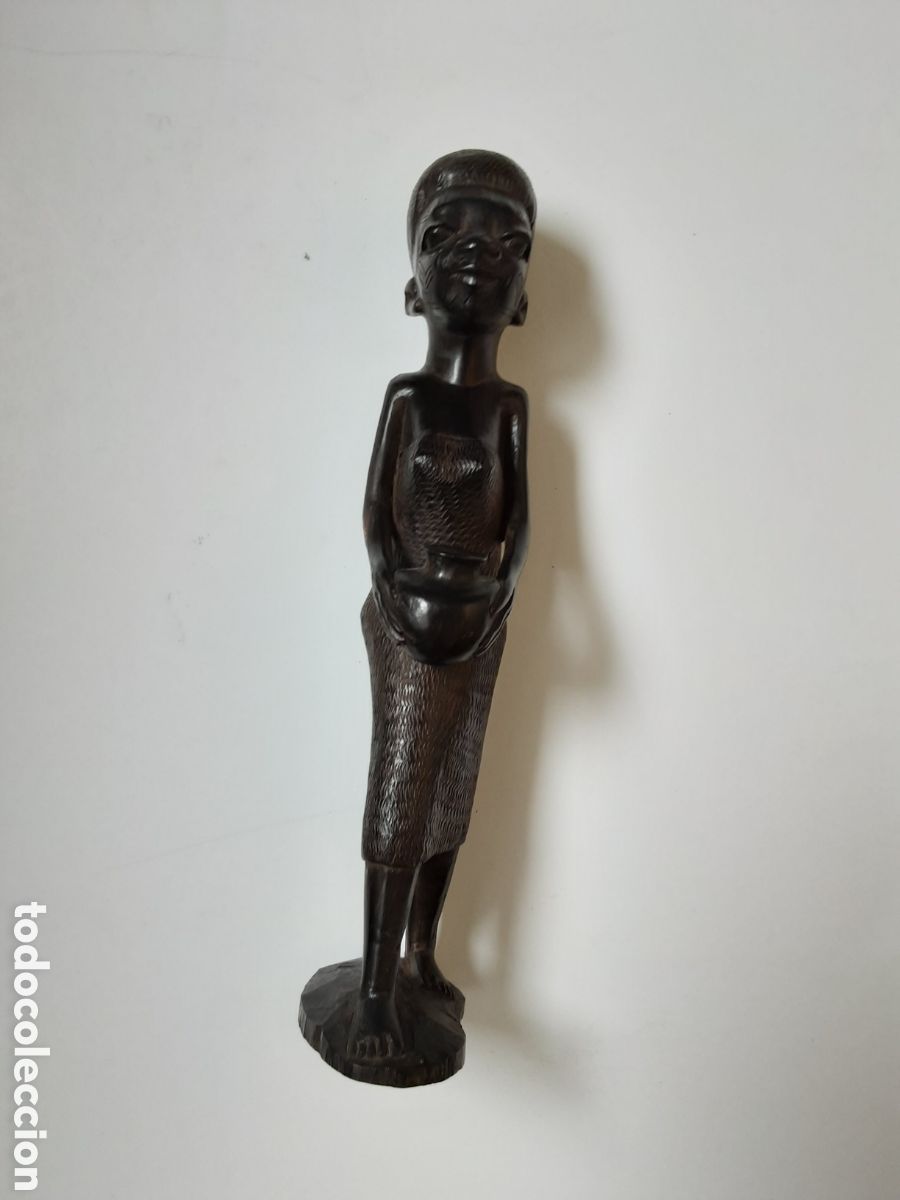Arte: TALLA AFRICANA DE 30CM - Foto 8