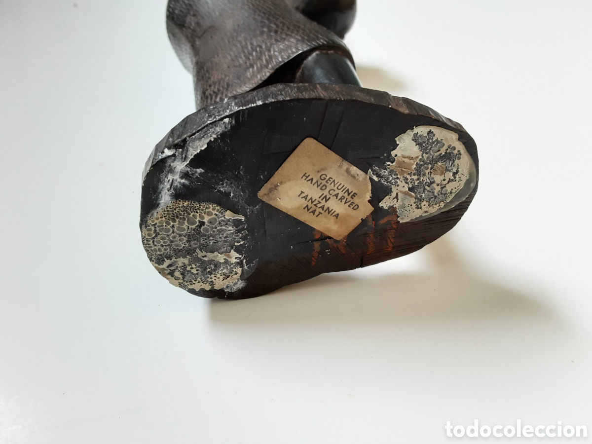 Arte: TALLA AFRICANA DE 30CM - Foto 12