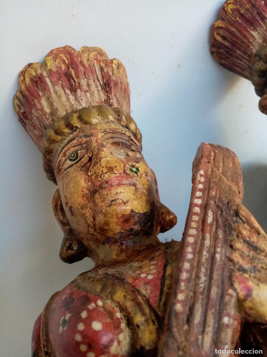 Arte: alegorias de madera policromada - - Foto 2