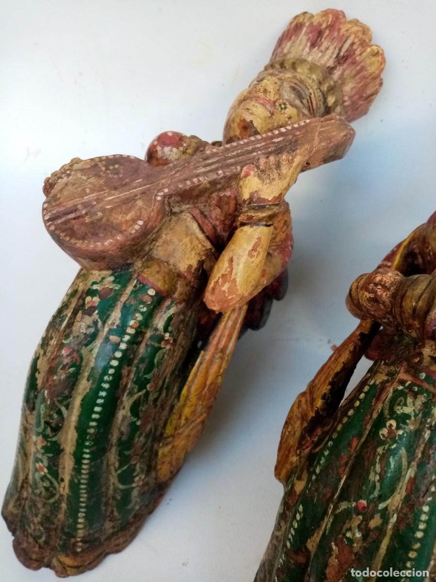 Arte: alegorias de madera policromada - - Foto 5
