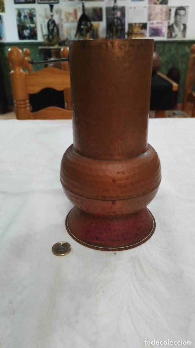 Arte: Chocolatera de cobre . - Foto 2