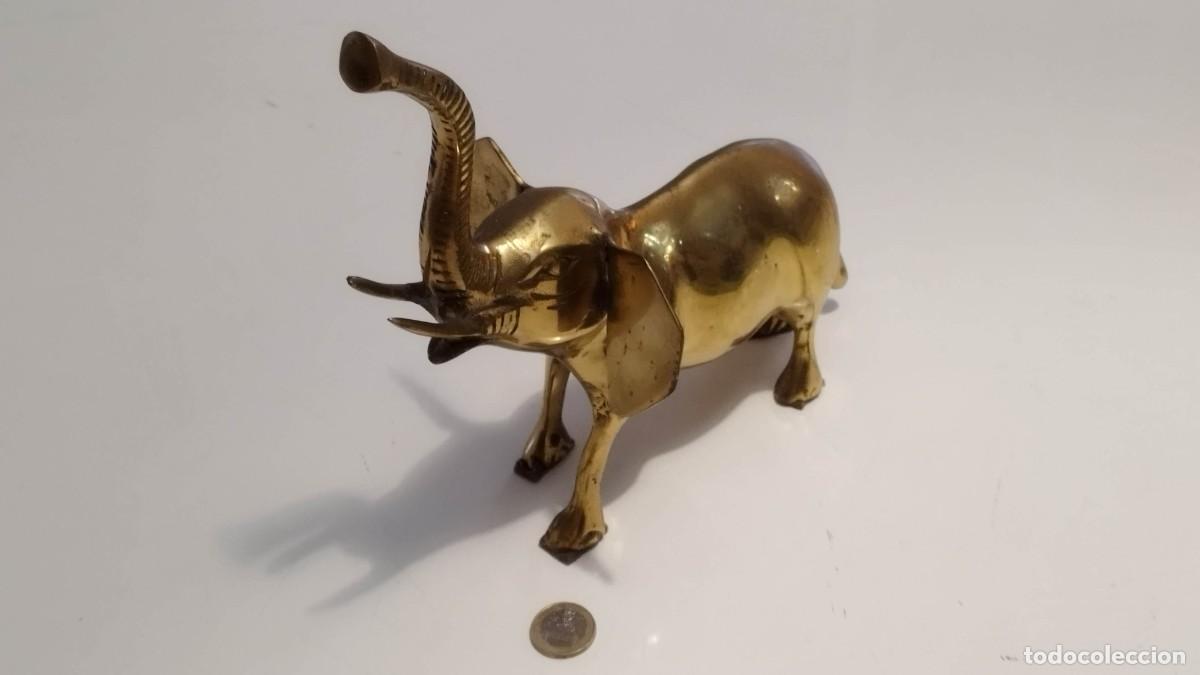 Arte: Excepcional elefante coreano de bronce. Compacto. Pesado - Foto 1
