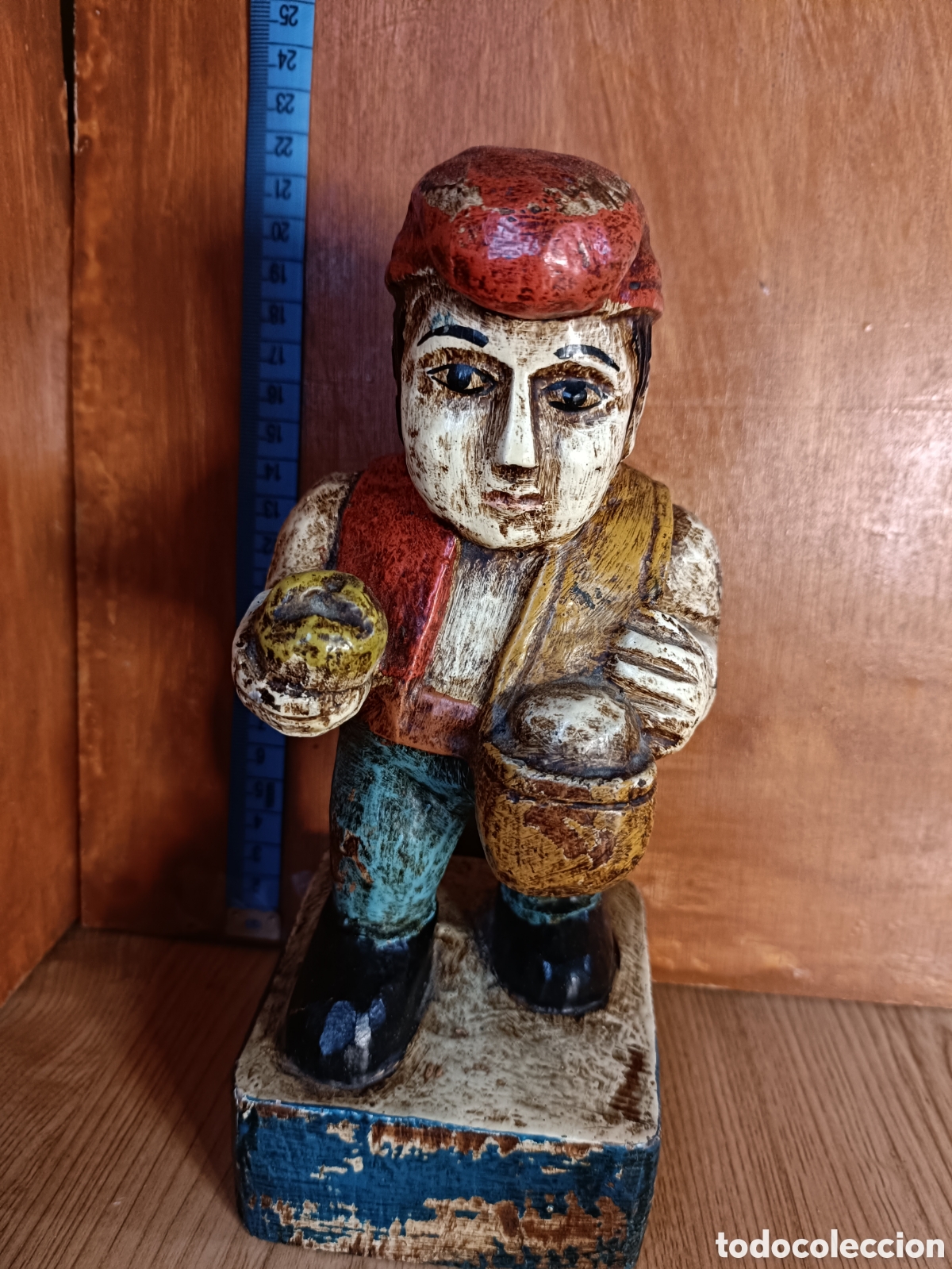 Arte: Figura policromada, melonero - Foto 2
