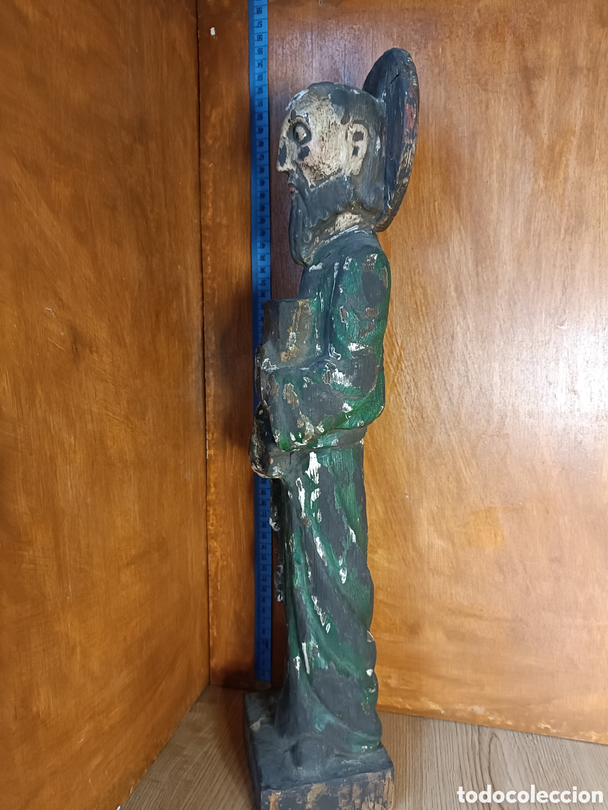 Arte: San Pedro madera policromada - Foto 4