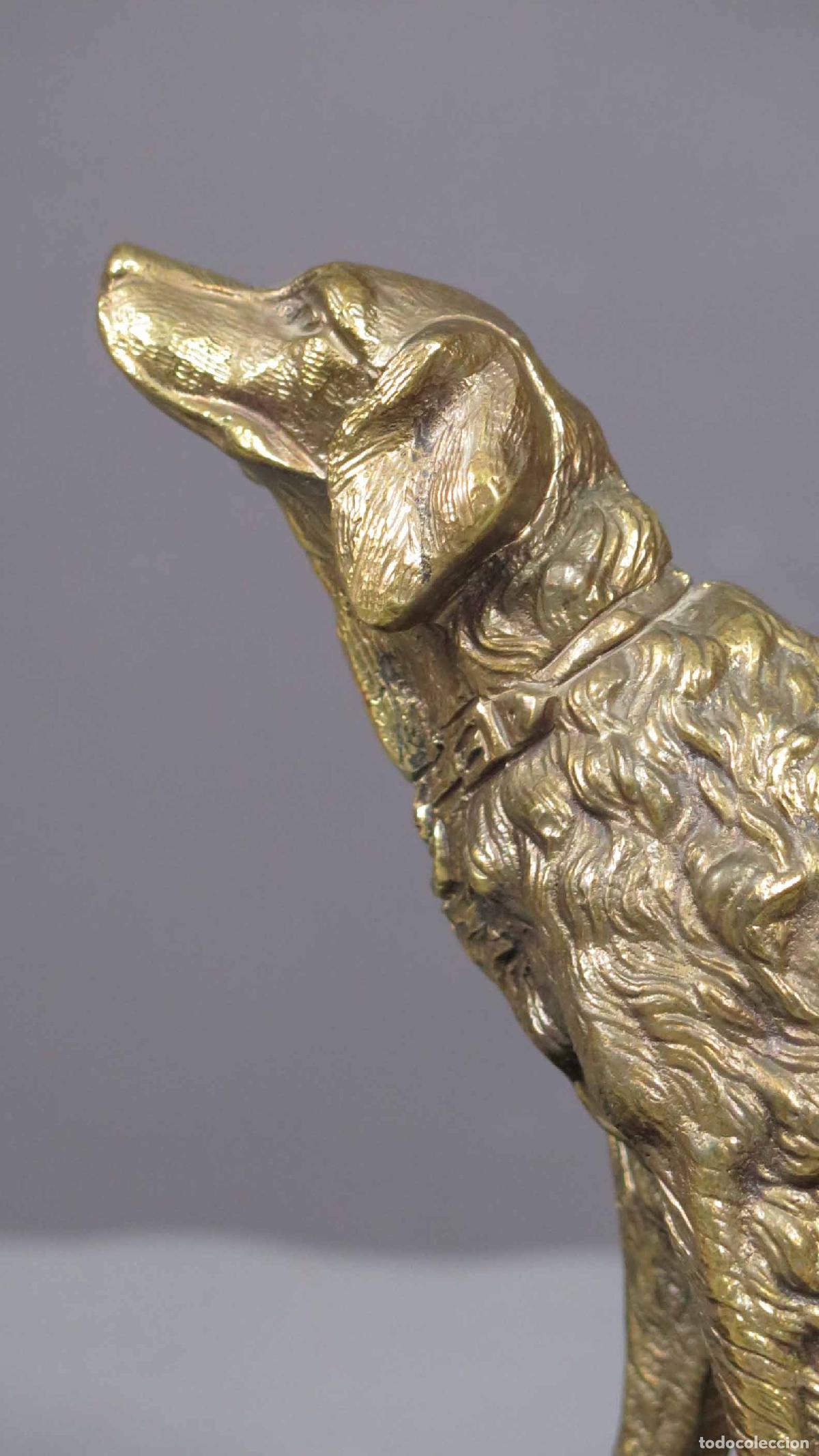 Arte: SETTER. BRONCE. HACIA 1950 - Foto 2