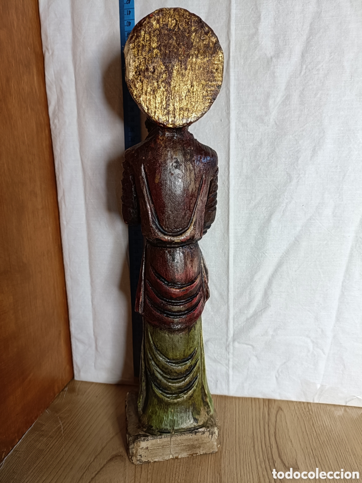 Arte: San pablo madera policromada - Foto 3
