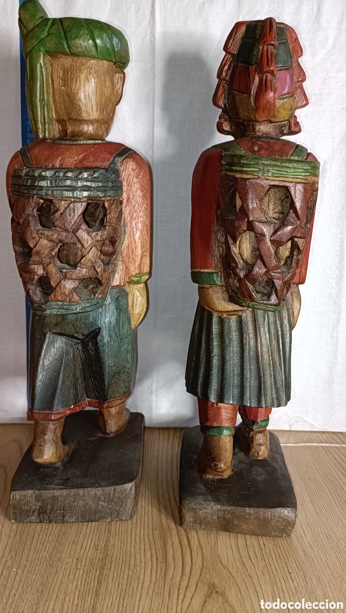 Arte: Figuras madera policromada - Foto 3