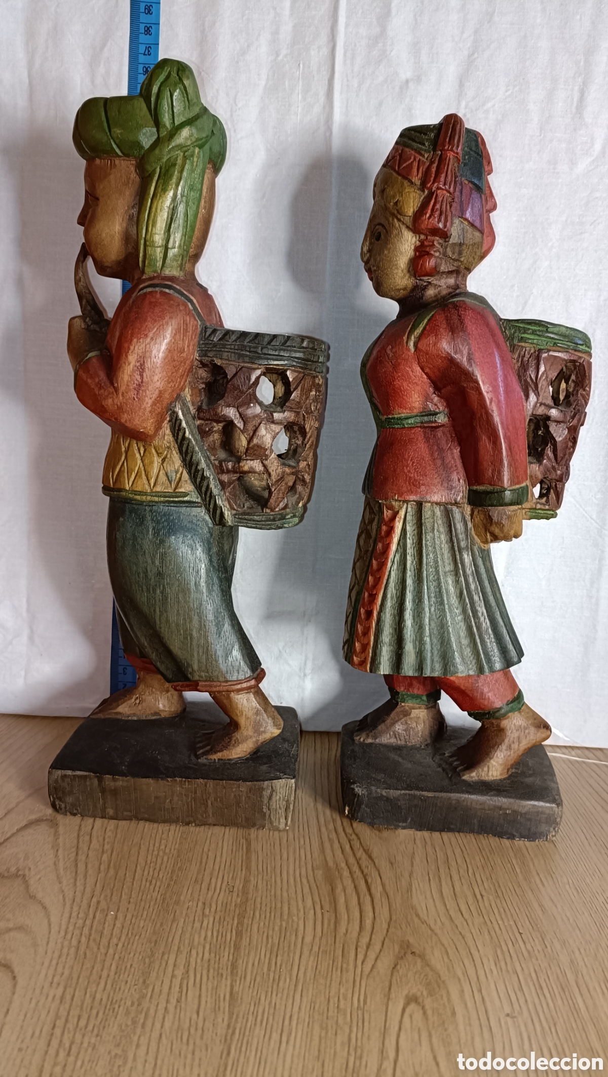 Arte: Figuras madera policromada - Foto 4