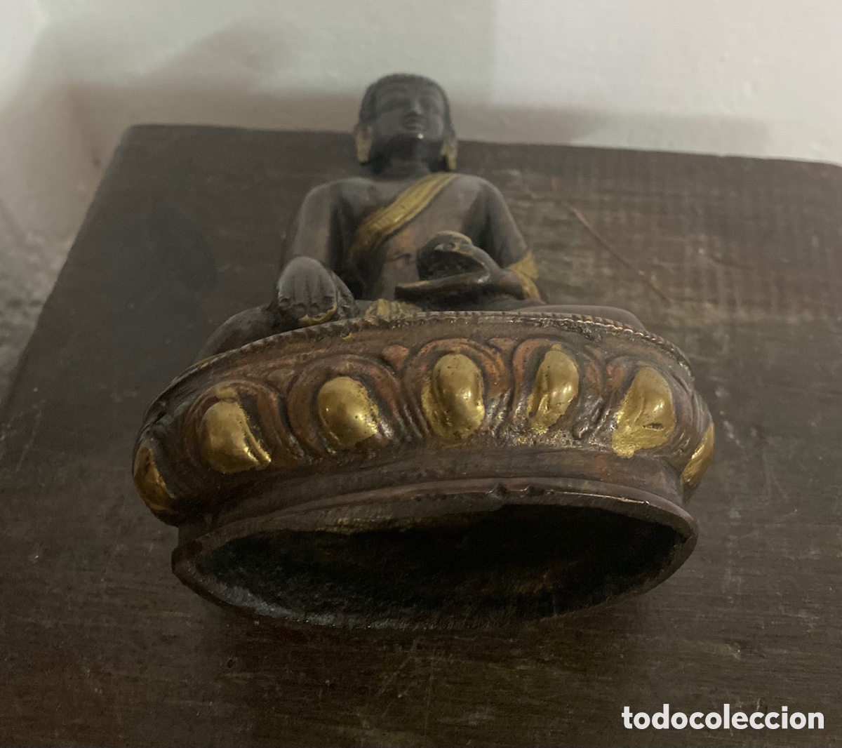 Arte: Buda de bronce de 15x10cm. - Foto 4