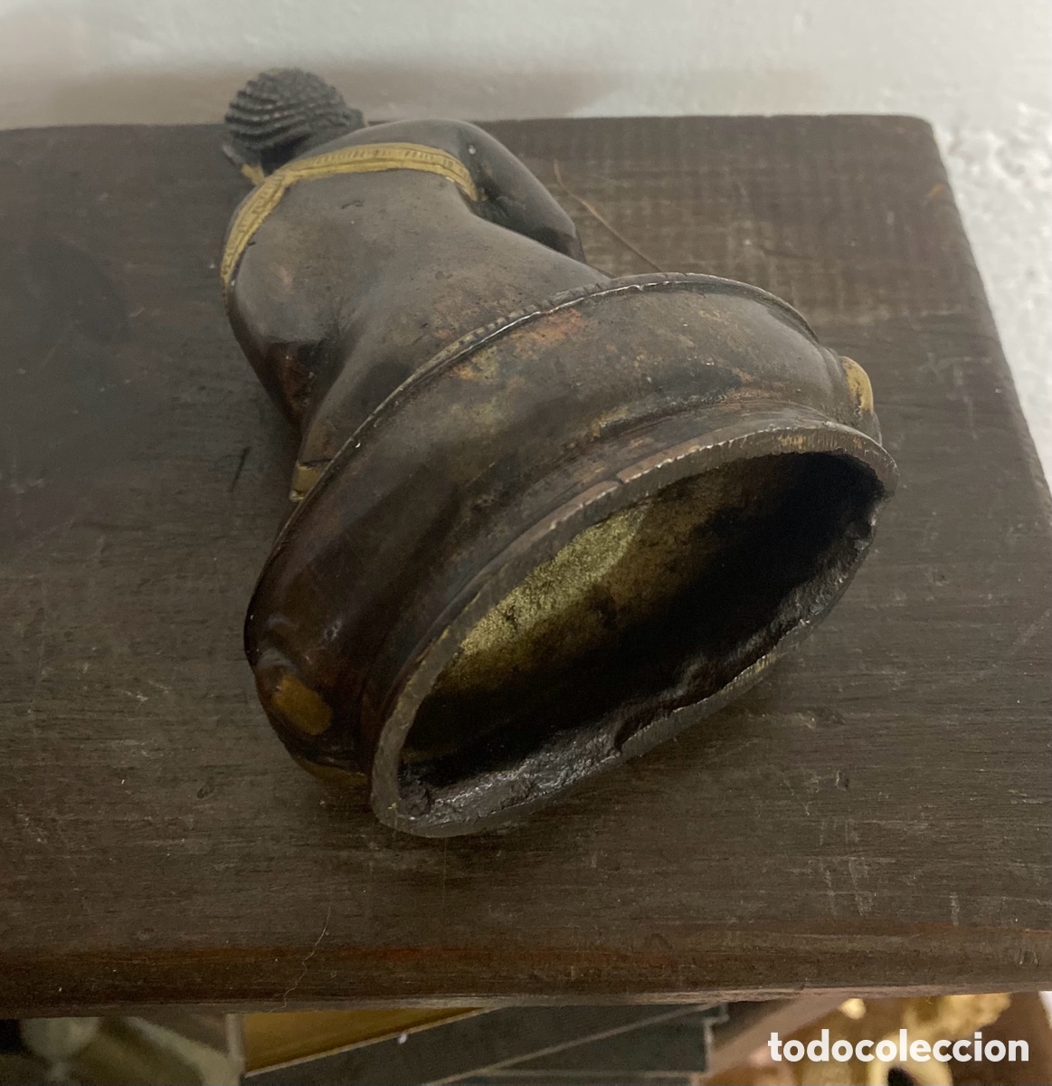 Arte: Buda de bronce de 15x10cm. - Foto 7