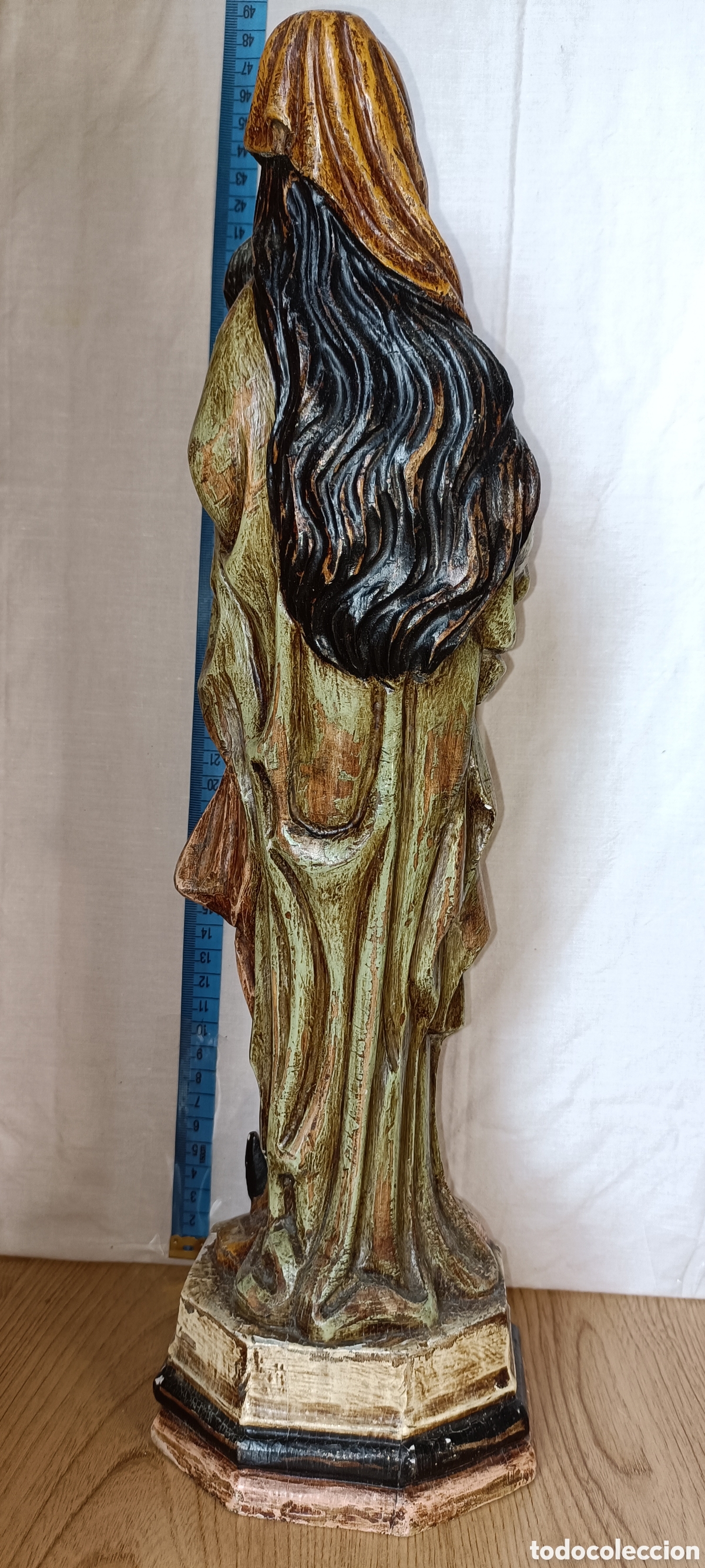 Arte: Inmaculada madera policromada - Foto 3
