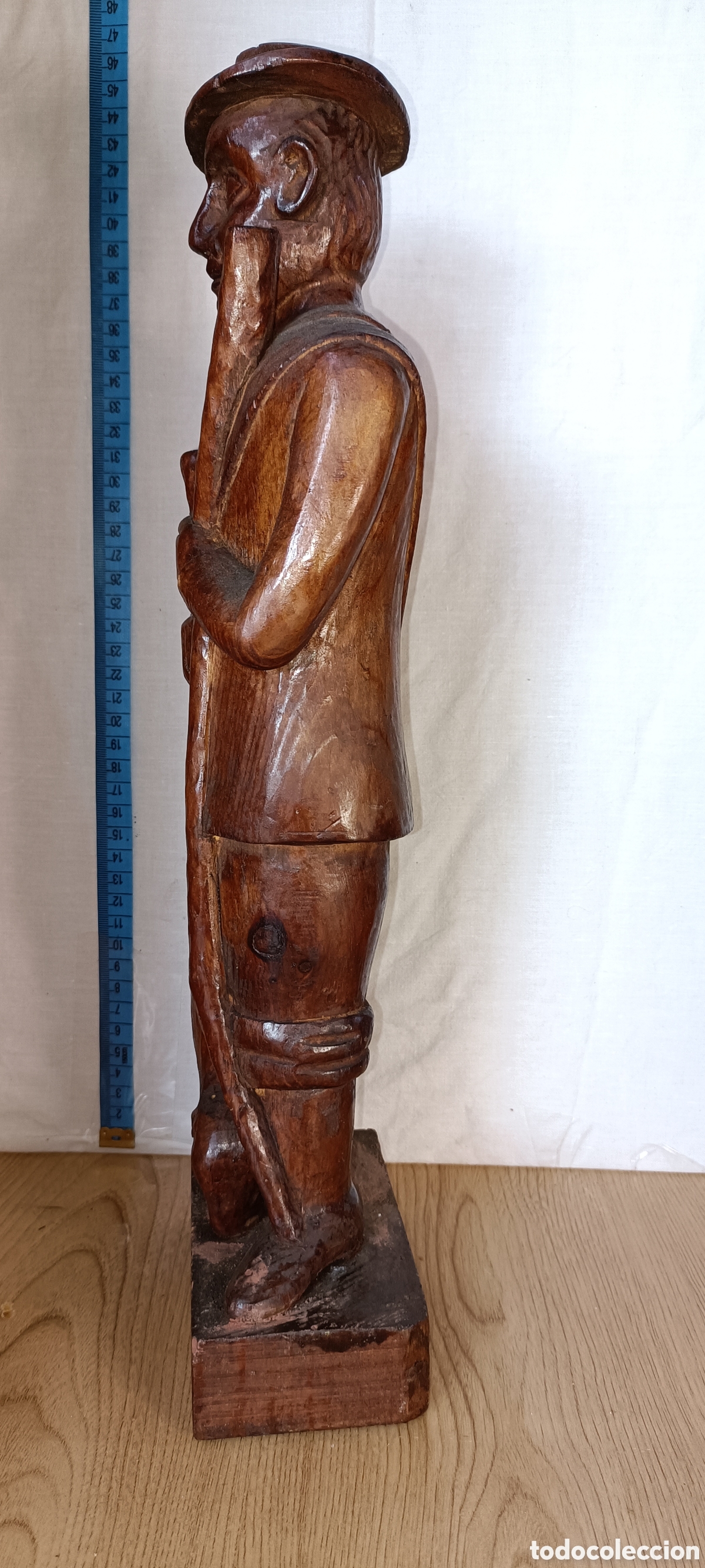 Arte: Figura madera pastor - Foto 2