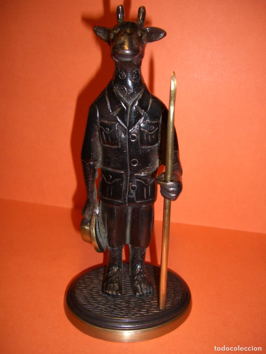Arte: FIGURA JIRAFA BRONCE - Foto 1