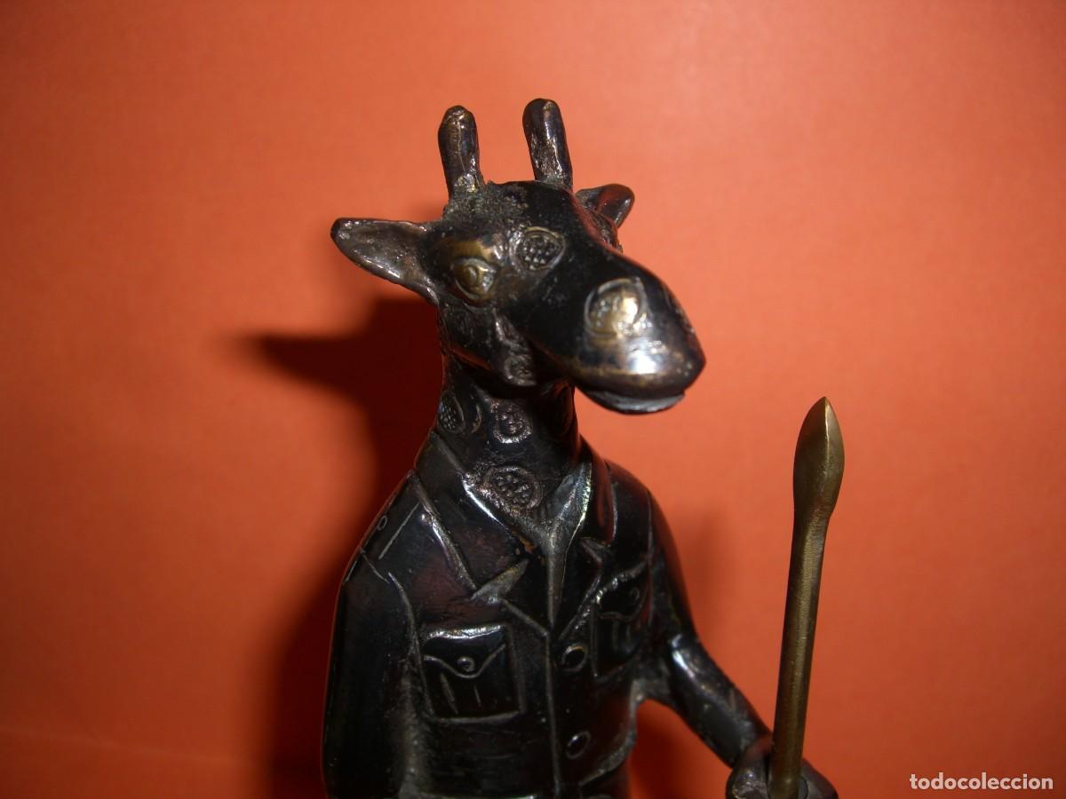 Arte: FIGURA JIRAFA BRONCE - Foto 2