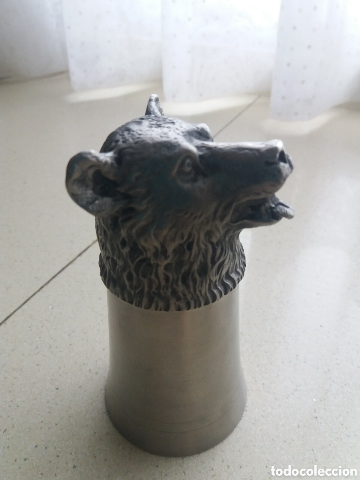 Arte: Copa con cabeza de oso - Foto 4