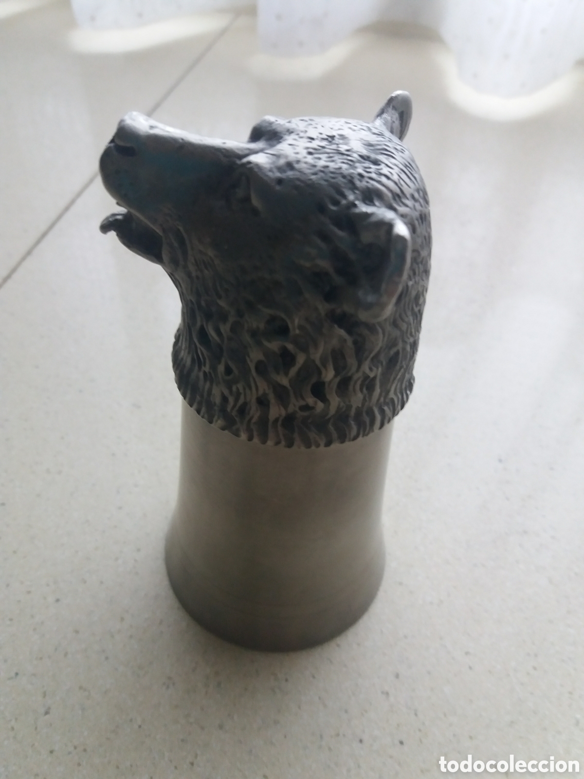 Arte: Copa con cabeza de oso - Foto 6