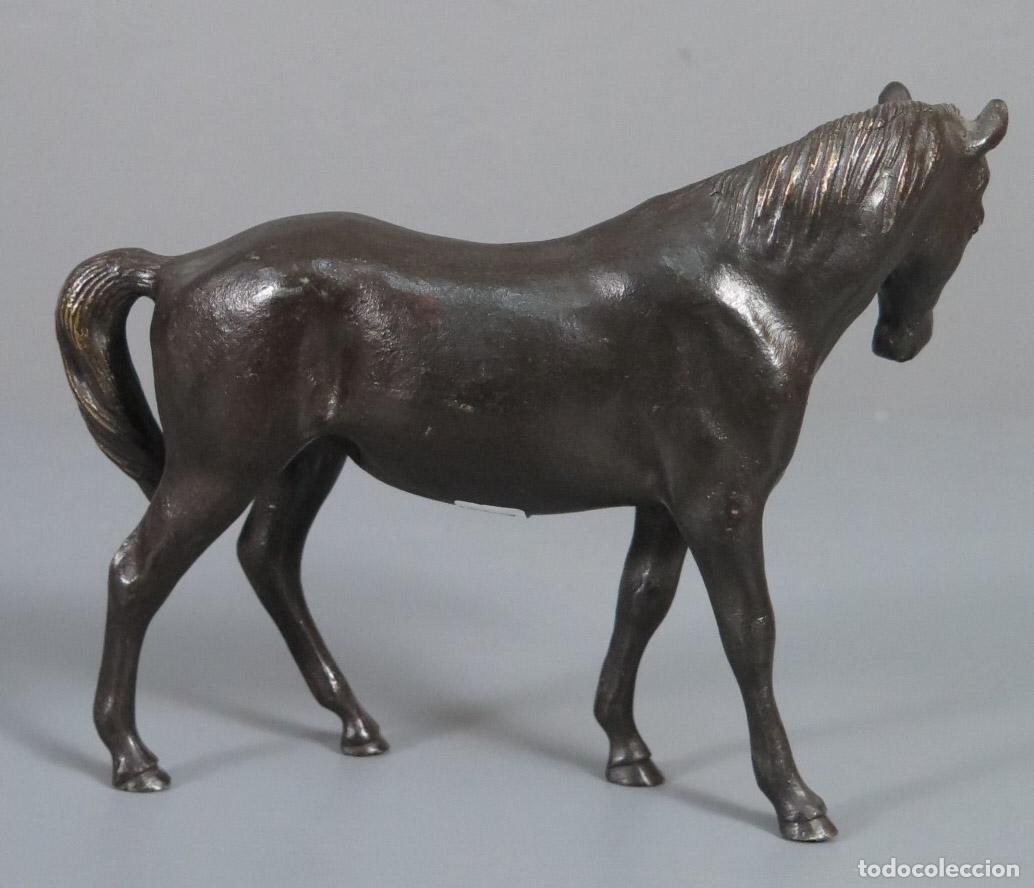 Arte: CABALLO DE BRONCE. HACIA 1950 - Foto 4